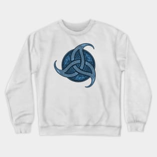 Trinity Knot - Blue Crewneck Sweatshirt